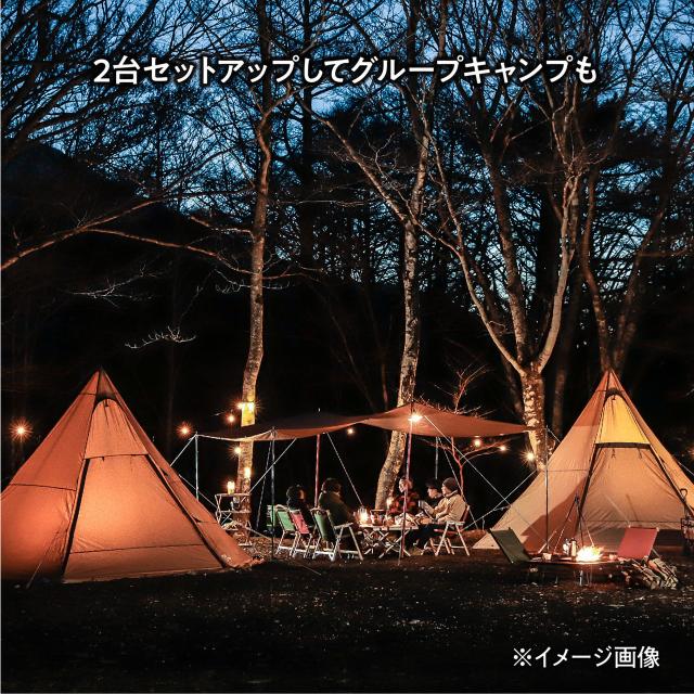 テントファクトリー　ワンポールテント TENT FACTORY テントファクトリー Hi-TCワイドワンポールテントRG