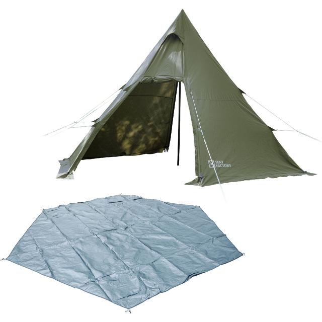 【新品未使用】テントファクトリー　グランドシートHX テントファクトリー グランドシートHX Items ｜ TENTFACTORY