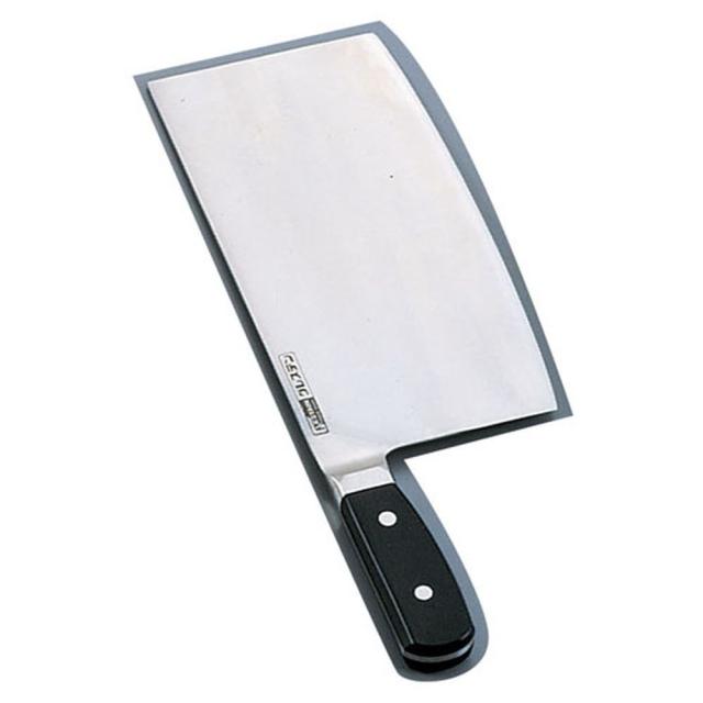 関の刃物 中華包丁 180mm 三昧 別誂 スーパーゴールド 3層 黒合板 別