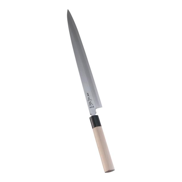 MASAMOTO 正本総本店 【正本】本霞・玉白鋼 柳刃刺身庖丁／30cmの