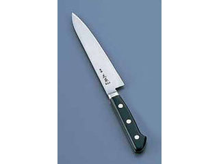 MASAMOTO 正本総本店 【正本】ハイパーモリブデン鋼　ツバ付／ペティナイフ（両刃）１２cm