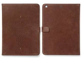 ZENUS　ゼヌス iPad 9.7インチ 2018・2017 / iPad Air初代 兼用 Prestige Retro Vintage Diary ダークブラウン Z2854iPA