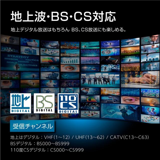 WIS ウィズ AS-32WR ブラック 32インチ3波HD液晶テレビ_2