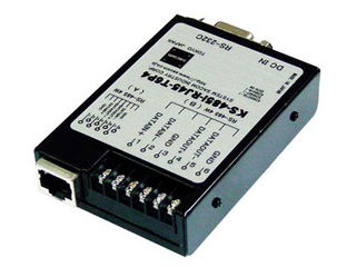 システムサコム工業 RS485変換ユニット絶縁 ACアダプタ仕様端子台6P KS-485I-RJ45-T6P4