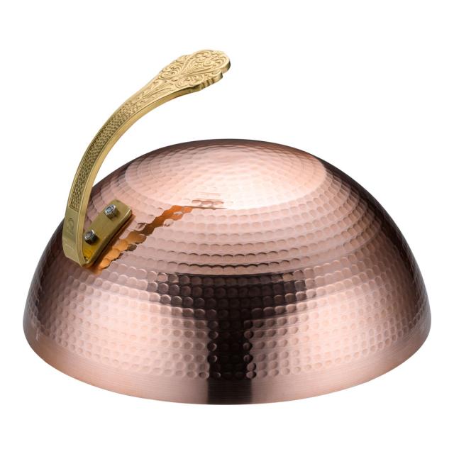 MARUSHIN 丸新銅器 ＳＡ銅　丸ステーキカバー／２７cm