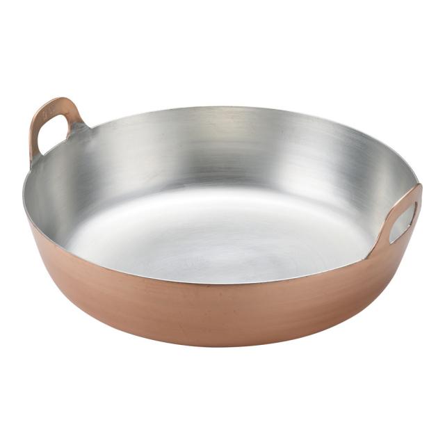 MARUSHIN 丸新銅器 ＳＡ銅 揚鍋 ３９ｃｍの通販は 22,540円