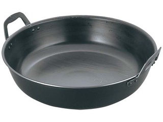 nakao 中尾アルミ製作所 鉄　揚鍋　４８cm（板厚３．２mm）の通販は 9,388円