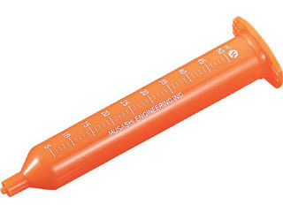 MUSASHI/武蔵エンジニアリング UVブロックシリンジ Fタイプ 目盛付 50ml 50本入り PSY-50FU-OR-Mの通販は