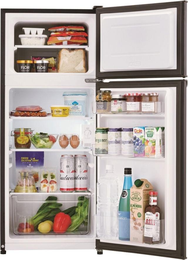 Haier ハイアール 【Bエリア限定配送】JR-HS12A(K)冷凍冷蔵庫【120L