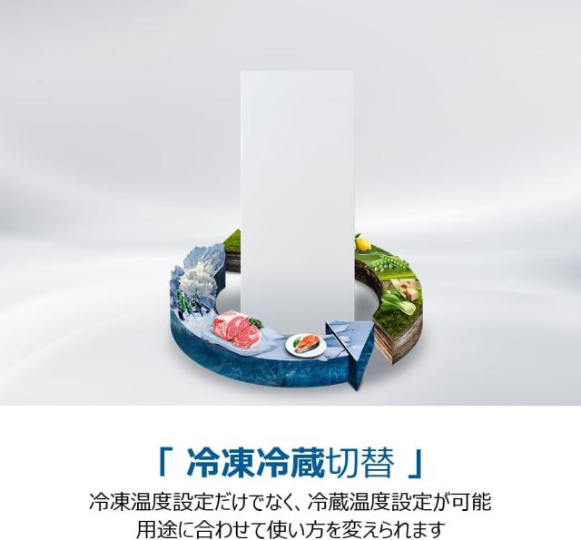 Haier ハイアール 冷凍庫 前開き1ドア 135L ファン式 JF-HSU14A W