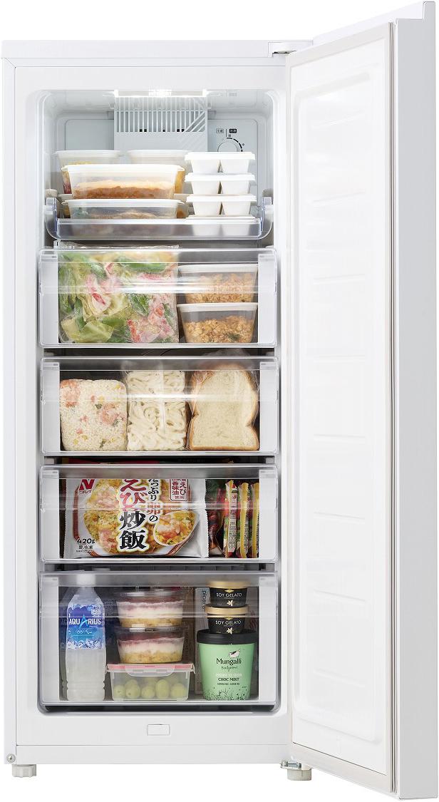 Haier ハイアール 【Bエリア限定配送】JF-HSU14A(W)前開き冷凍庫【135L