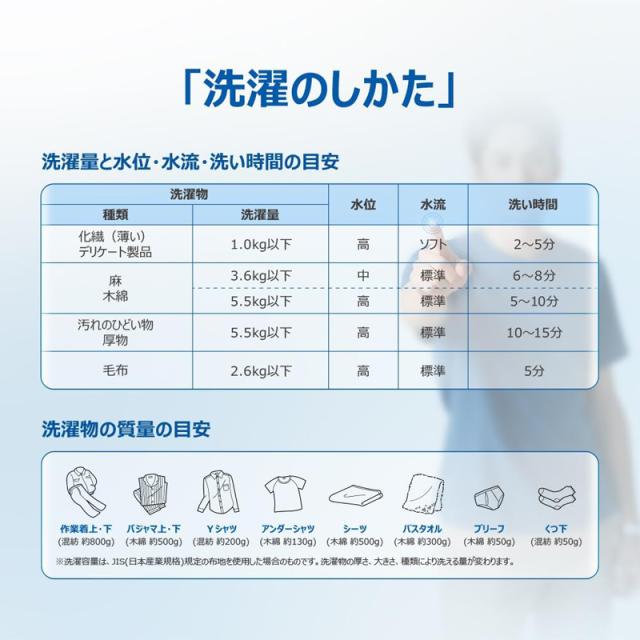 Haier ハイアール 二槽式洗濯機 洗濯5.5脱水5.0kg JW-HSW50A W ホワイト「Bエリア限定配送」_9