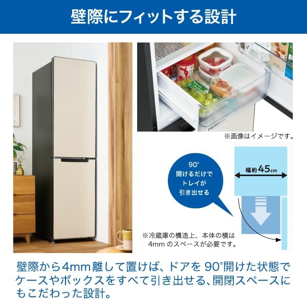 2021年製 130L 冷蔵庫 一人暮らし 人気 Haier【地域限定配送無料】 Haier 家電セット 一人暮らし 3点 新品 冷蔵庫 130L 洗濯機 4.5