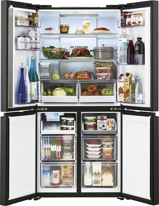 Haier ハイアール 冷蔵庫 4ドア フレンチドア 470L CORU(コール)JR