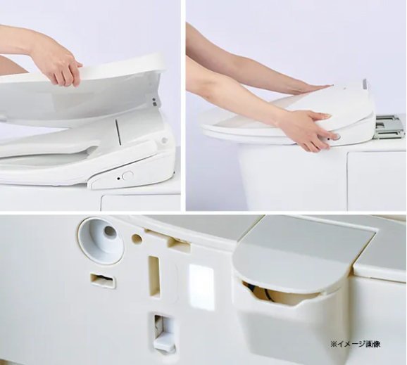 Haier ハイアール JB-SR01A(W)ホワイト　リモコン付瞬間式温水洗浄便座_8
