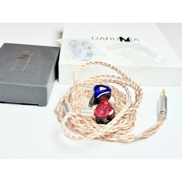 DARUMA AUDIO ダルマオーディオ Daria X-Melody ハイブリッドイヤホン 有線イヤホン daria_8