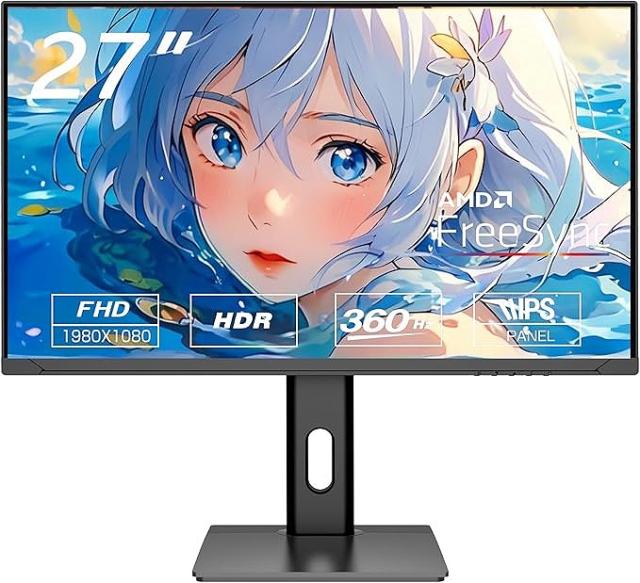 WIS ウィズ 27FS360H ブラック 27インチゲーミングモニター