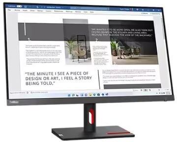 Lenovo レノボ フルHD対応 27型液晶ディスプレイ ThinkVision S27i-30 (HDMI、VGA/IPS) 63DFKAR4JP