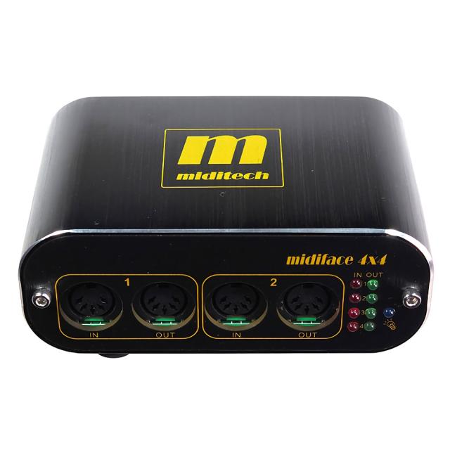 MIDITECH ミディーテック MF4X4 MIDIFACE 4x4 USB対応MIDIインターフェース