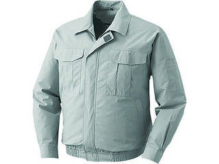 KUCHOFUKU/空調服 綿薄手ワークウエアのみ シルバー Lサイズ KU90550-C06-S3の通販は 6,031円