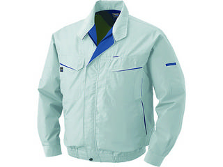 KUCHOFUKU/空調服 綿・ポリ混紡ワークウェアのみ シルバー 5Lサイズ KU90470-C06-S7