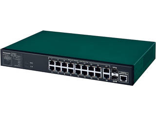 パナソニックEWネットワークス 納期未定 ギガスイッチイングハブ 18ポート＋ SFP2スロット PN26164 GA-MS16T