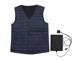 MUROTANI/室谷 MX1642 中綿ヒーターベスト ネイビー Sサイズ MX1642-NV/Sの通販は