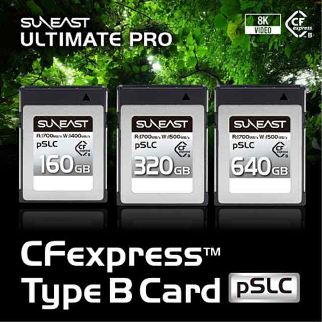 SUNEAST サンイースト CFexpress TypeB Card pSLCシリーズ 160GB SE-CFXB160S1700