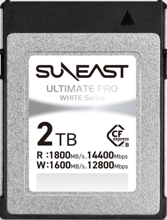 SUNEAST サンイースト CFexpress Type B Card 2TB SE-CFXB002TW1800 SUNEAST サンイースト CFexpress Type B Card 2TB SE-CFXB002TW1800