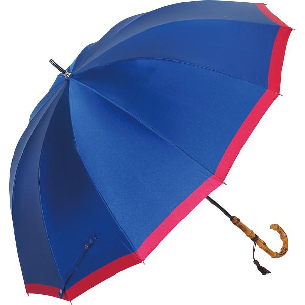 ★★★甲州織12本骨晴雨兼用長傘 紺／赤 KSO15Kの通販は