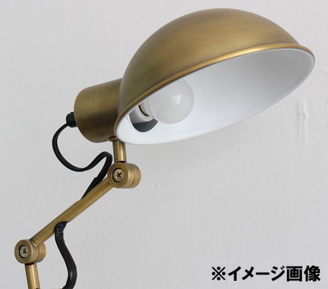 ディクラッセ デスクランプ フェレオ/Ferreo グレー ランプ付き(E17口金 白熱ミニ電球40W フロスト) 中間スイッチ付き LT3 ディクラッセ デスクランプ フェレオ&frasl;Ferreo グレー ランプ付き(E17