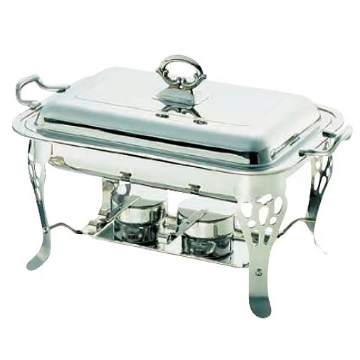 WADASUKE 和田助製作所 SW18-8共柄角チェーフィングデッシュ シングル 16インチ