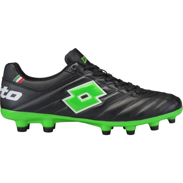 LOTTO ロット 【メンズ】サッカーシューズ STADIO JP 【ブラック/グリーン】【27.5cm】 LO-STADIO-1_2