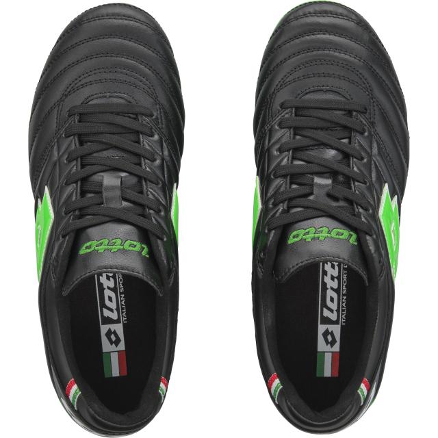 LOTTO ロット 【メンズ】サッカーシューズ STADIO JP 【ブラック/グリーン】【27.5cm】 LO-STADIO-1_5