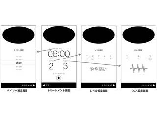 J・STORIA NOFL SMART（ノーフルスマート）EMS美顔器 スマホ連動 NS-E01