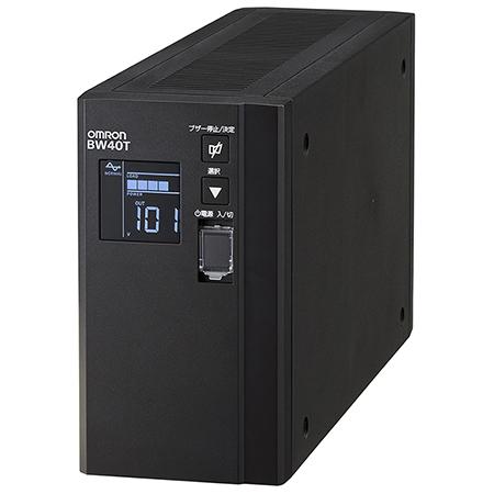 OMRON オムロン UPS 無停電電源装置 常時商用給電 正弦波出力 400VA 250W 縦型 BW40T