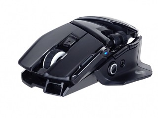 Mad Catz/マッドキャッツ R.A.T. AIR 有線/無線両対応ゲーミングマウス 黒 MR04DHAMBL000-0J