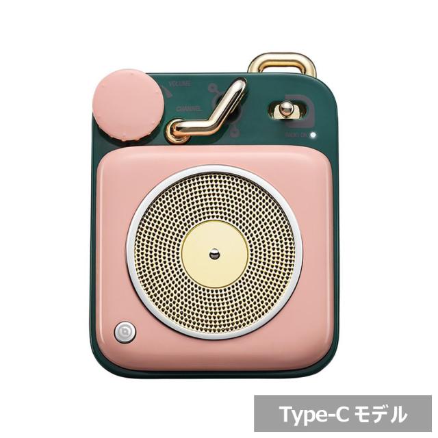 MUZEN ミューゼン MW-P1I2P Button 第2世代 Bluetoothスピーカー 桜ピンク