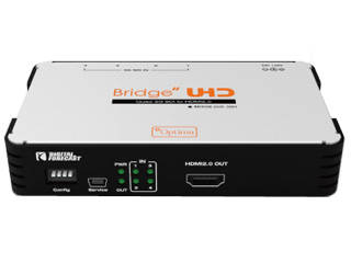 ADTECHNO エーディテクノ UHD_QSH　4K UHD対応 クワッド3G-SDI→HDMI 2.0コンバーター
