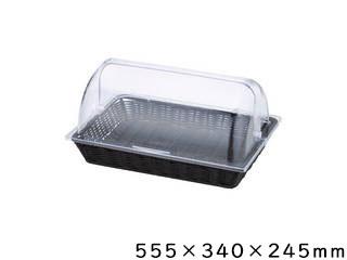 Todai トーダイ トーダイ PPパン屋提げ篭 長角1／1 取りまかなう付 BB-1165C-BK
