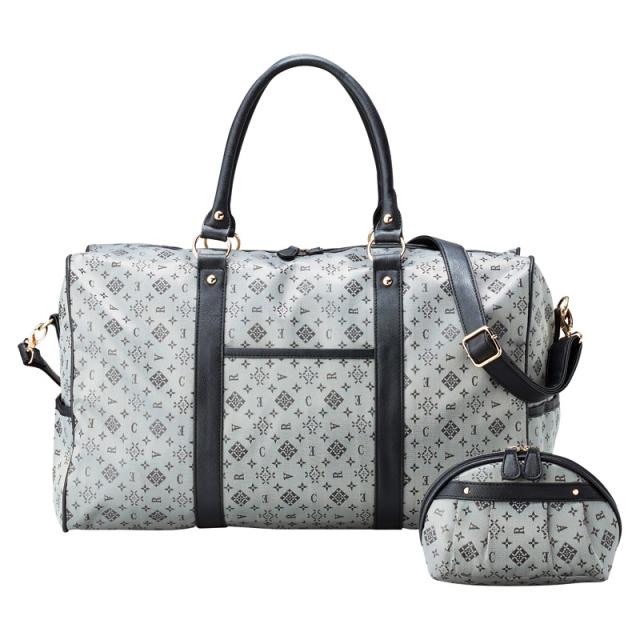 クレア トラベラー ボストン& ポーチ ブラックの通販は 7,696円