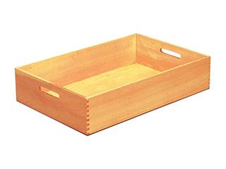 MIYABI 雅漆工芸 白木 料理運び盆 (ウレタン塗装)