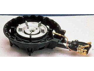 ASAHISUNRED アサヒサンレッド 【as】ハイカロリーコンロ二重型ＭＤ−２０８Ｐ／（Ｐ付）　１２・１３Ａ（都市ガス）