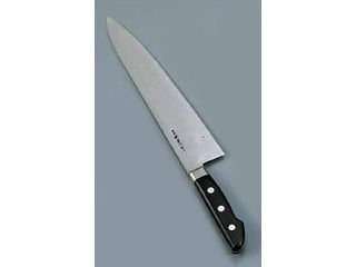 AOKI 青木刃物製作所 【堺孝行】日本鋼（ツバ付）牛刀 30cm