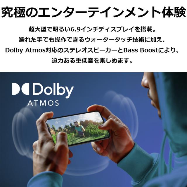 Motorola モトローラ 6.9型SIMフリースマートフォン moto g06 タペストリーブルー PB9B0014JP_3