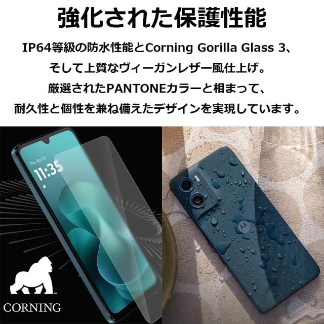 Motorola モトローラ 6.9型SIMフリースマートフォン moto g06 タペストリーブルー PB9B0014JP_8