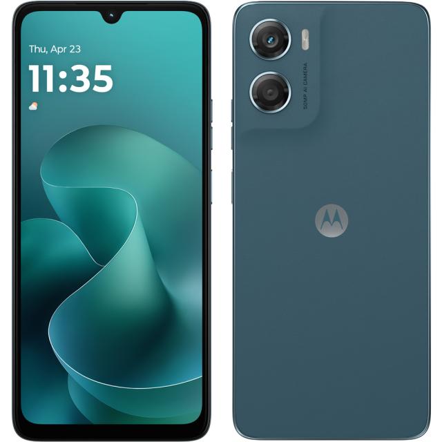 Motorola モトローラ 6.9型SIMフリースマートフォン moto g06 タペストリーブルー PB9B0014JP