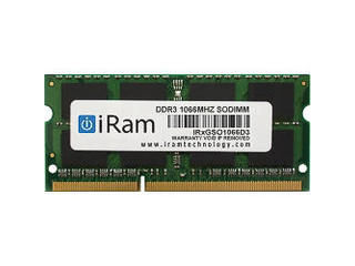 その他 IRAM TECHNOLOGY IR8GSO1066D3 iRam Technology 8GB DDR3 PC3-8500 204pin SO-DIMM IR8GSO1066D3
