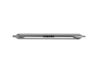YAMAWA 弥満和製作所 ロングシャンク弱ねじれ溝A形60° センタ穴ドリル CD-SL L100 5X60°X12 CD-SL-100-5