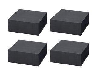 AQUA/アクア HW-KYAKU-30　吸振機能付き高さ調整脚(厚さ30mm・4個入り)